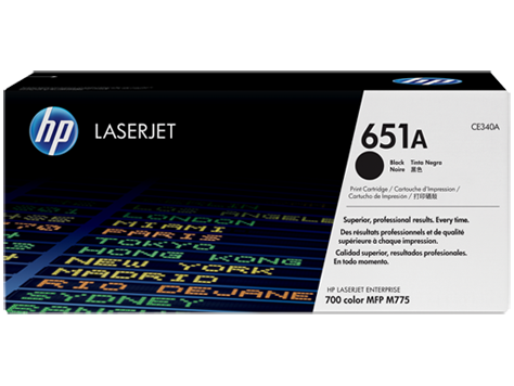 Mực in HP 651A Black Original LaserJet Toner Cartridge (CE340A)