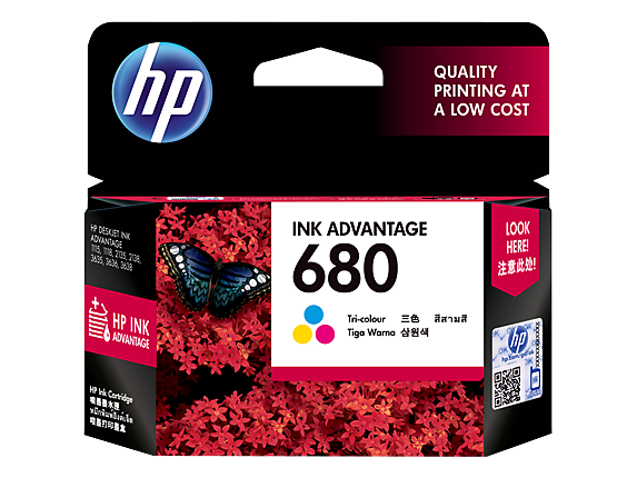 Mực in HP 680 Tri-color Original Ink Advantage Cartridge (F6V26AA)
