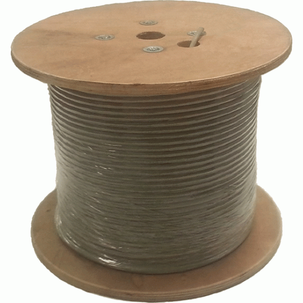 Cáp mạng Dintek CAT.6 S-FTP, 4 pair, 23 AWG, bọc nhôm chống nhiễu từng đôi, bọc thêm lưới đồng ở ngoài, 305m/cuộn rulo gỗ (1107-04001)