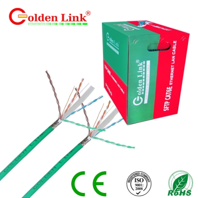 Dây cáp mạng Golden Link - 4 pair (SFTP Cat 6e) chống nhiễu