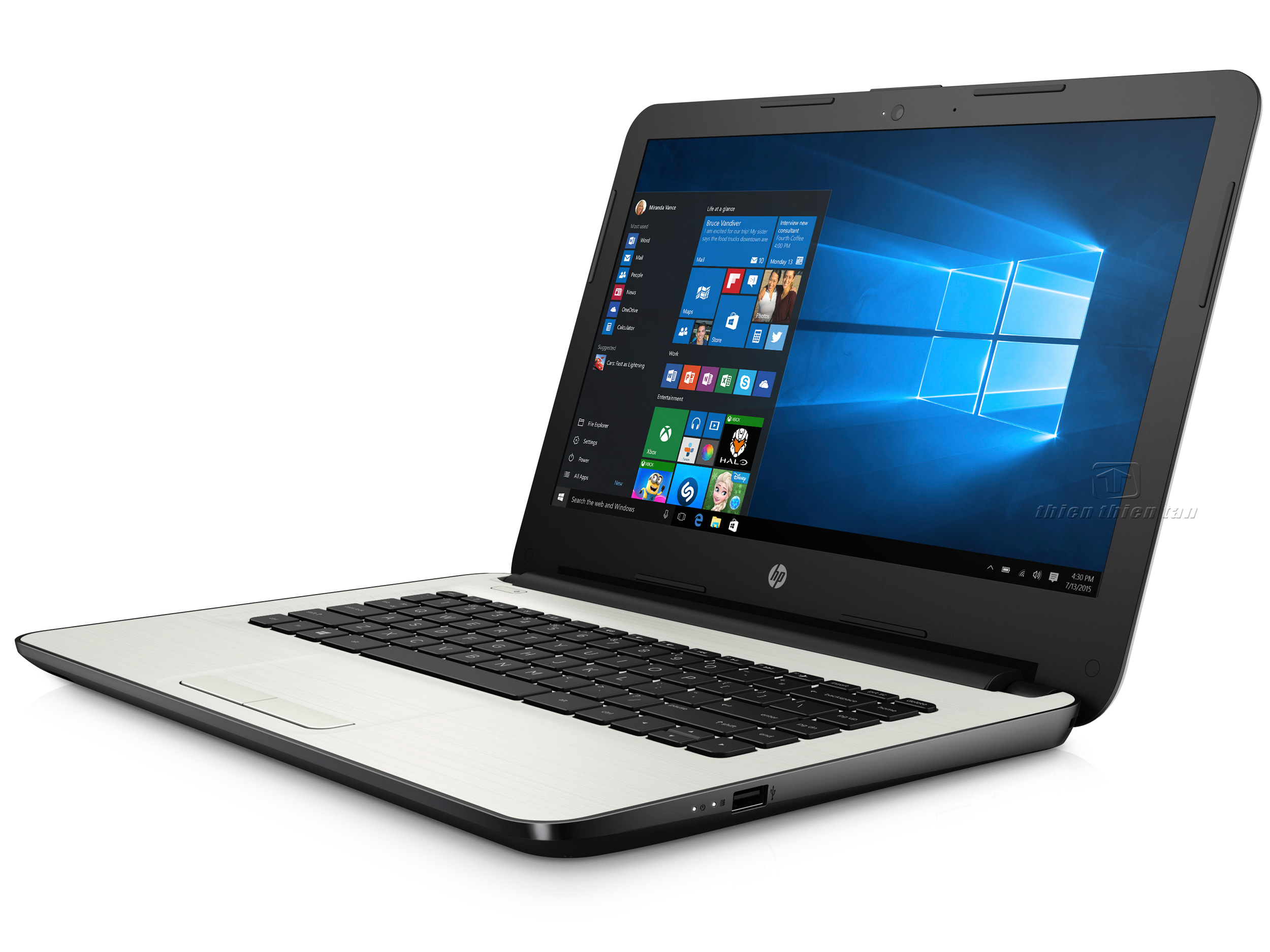 Laptop HP Core i5 14-am056TU X1H03PA (Silver)