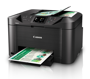 Máy in Canon MAXIFY MB5170, Duplex, Network, Wifi, In, Scan, Copy, Fax, In phun màu