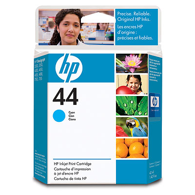 Mực in HP 44 Cyan Inkjet Print Cartridge (51644C)
